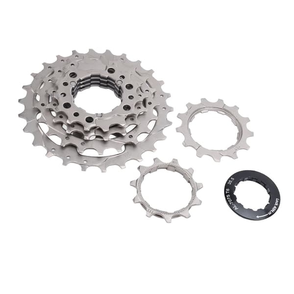 6-gears kassette til Brompton cykelstyr, rustfrit stål og aluminiumslegering