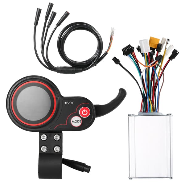 48V Smart Motor Controller til Kugoo M4 El-løbehjul med Display og Udskiftningskabel