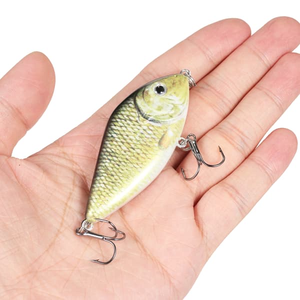 TARUOR 70mm 14.5g synkende agn crankbait med diskantkroker