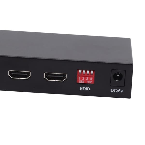 4x2 HD 4-i-2 Output Matrix Audio Switcher med aluminiumslegering til hjemmebiograf UK
