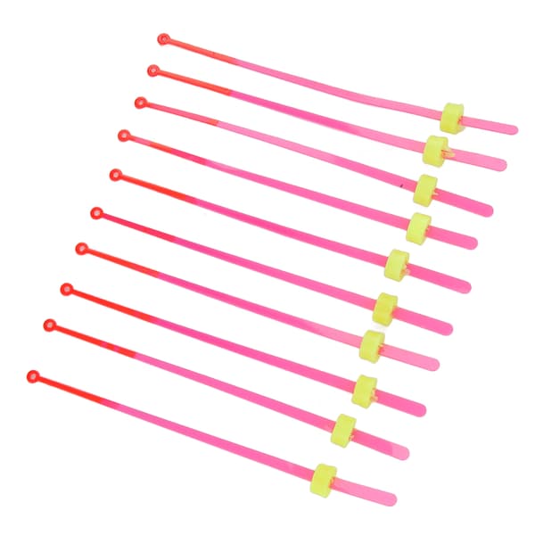10 stk Mini ABS isfiskestangtupper 12 cm Vinterfisketilbehør
