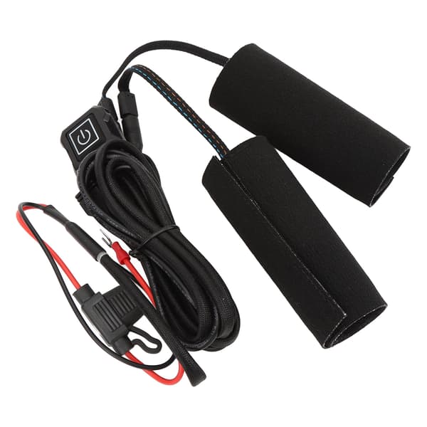Opvarmet motorcykelgrebsovertræk 12V IP67 3 temperaturniveauer Velcro
