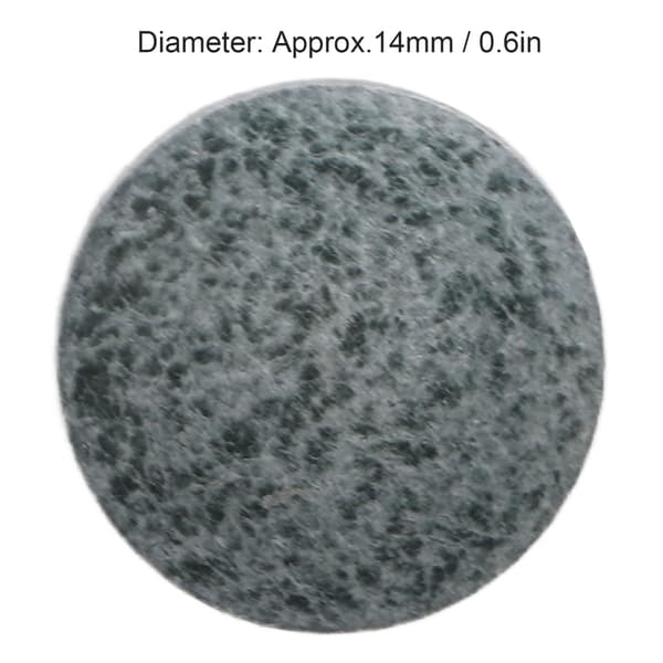 50 st/set Biljardköspetsar 14 mm Grått Läder 3A Elasticitet Utmärkt för Snooker Pool