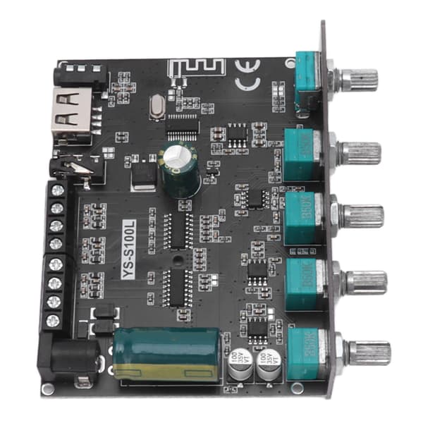 Bluetooth 2.1-kanals effektforsterkerkort 2x50W 100W APP-kontroll lydmodul