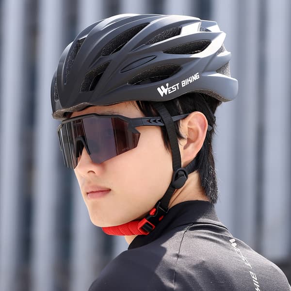 Gradient Ultralight Pustende Sykkelhjelm med Integrert Beskyttelse og Størrelsesjustering