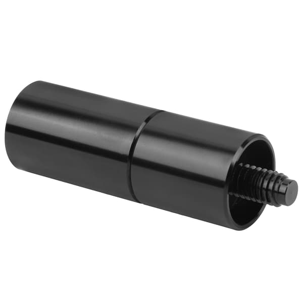 Poolkøforlænger 2oz skaftforlænger 5/16-18 tænder sort aluminium