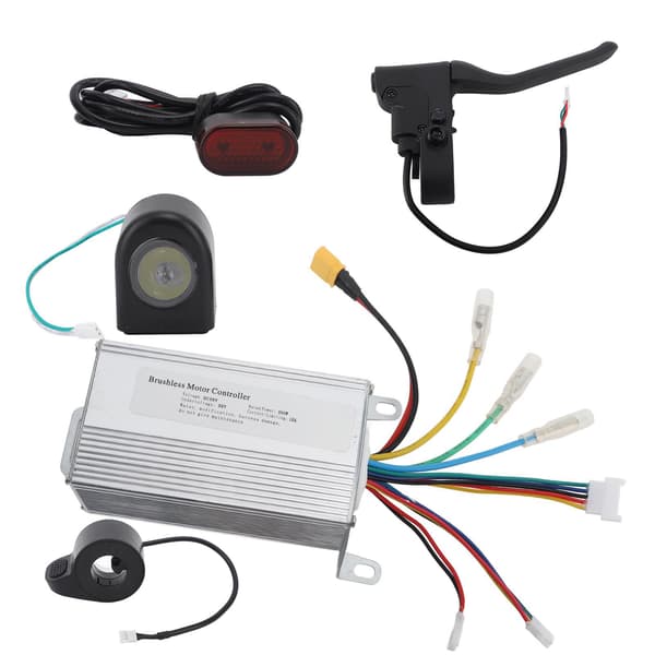 36V 350W El-løbehjul Controller Kit med Display, Gas, Bremse og Lys til Xiaomi