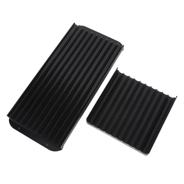Bärbar fiskebetsrullplatta, 14 mm rund betsrullplatta, ABS-material