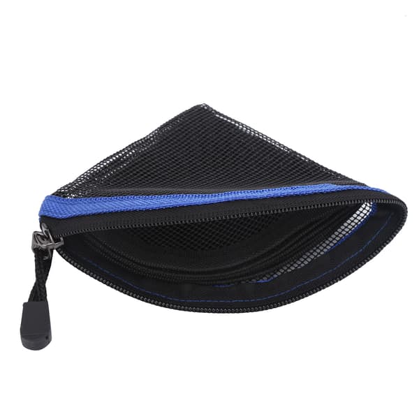 Fiskelineopbevaringspose med 7 rum, nylon, til forfang, fluefiskeri