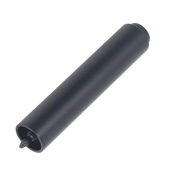 6-tommer billardkøforlænger, aluminiumslegering, billardtilbehør med bagkappe.