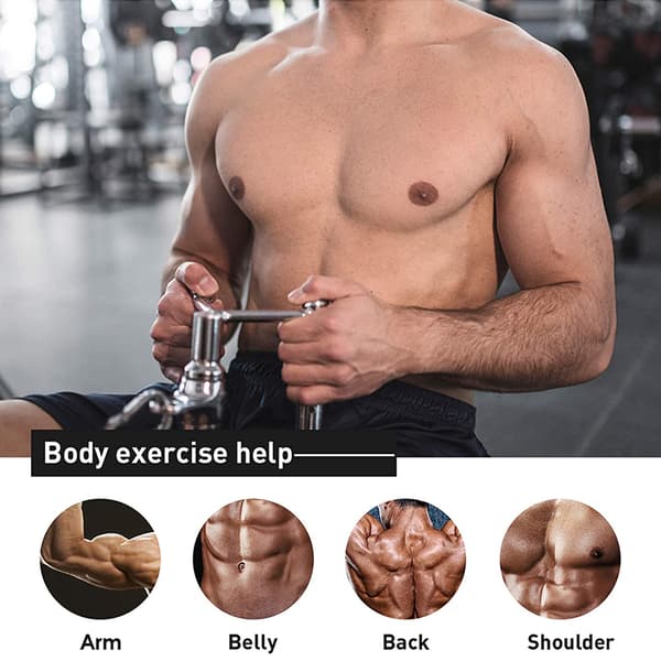 DIY Roterande Biceps Pull-Up Bar med Halkfritt Grepp för Professionellt Gymbruk
