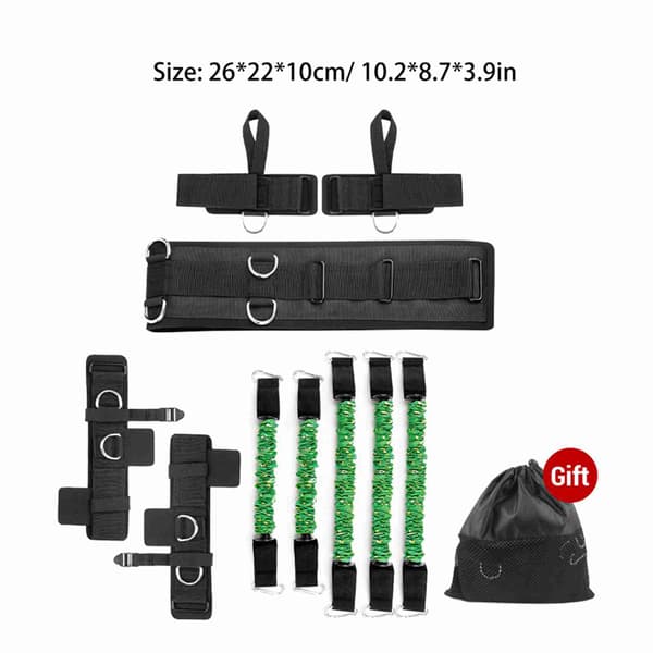 Motståndsbandset för boxning, Muay Thai, Karate, styrketräning, smidighet och snabbhet.