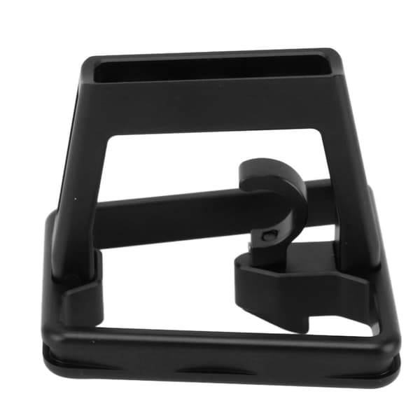 Frontbagagebærerblok til foldecykel, aluminiumslegering, 3-hullers adapter med skruer, sort