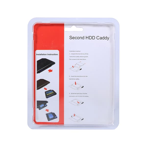 9,5 mm Aluminium HDD/SSD Kabinet Adapter