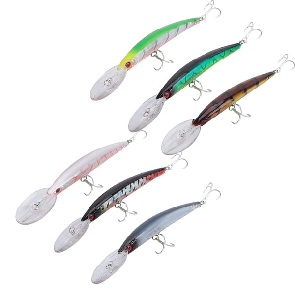 Minnow Sinking Lure 24g Kunstig Wobbler Agn med Rustfri Stålkrog til Kystfiskeri