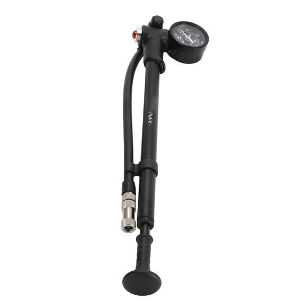 Bärbar 300PSI cykelluftpump med tryckmätare, multifunktionell och hållbar