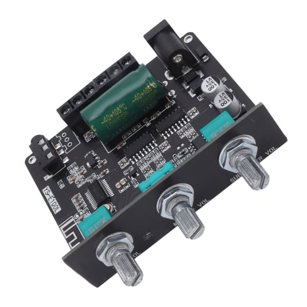 Bluetooth 2.1-kanals förstärkarkort 2x50W 100W Subwoofer HiFi APP BT 5.1