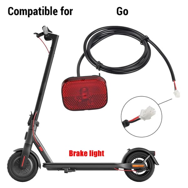 Bakre bromsljus för Xiaomi Mi4 Elscooter - Ultrahög kvalitet, säker
