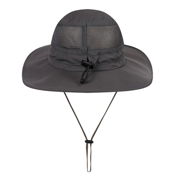 Unisex fiskehat, hurtigtørrende, åndbar mesh, UPF 50+ solhat, strandhat