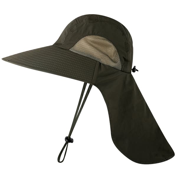 Fiskehatt med bred brätte, UV-skydd, för fiske, camping, vandring, nylon
