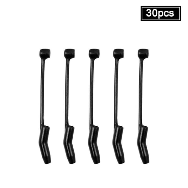 30 stk krok-slanger D Rig Aligner karpefisketilbehør terminal takle koble S/L