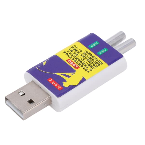 Oppladbart USB litiumbatteri for nattfiske-dupp PC CR425 280mAh 3V