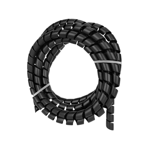 Spiralkabelomslag 8mm x 2m PP Kabelhanterare Elscooter Skydd Organizer