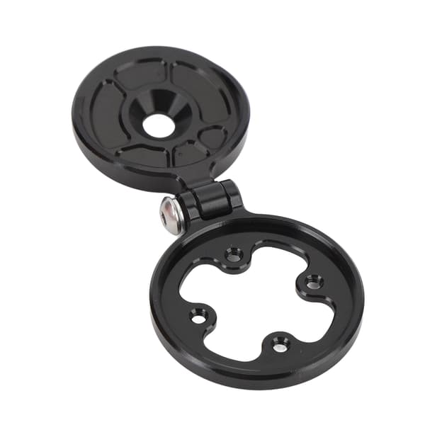 Aerodynamisk Cykelcomputerholder med 4 Adaptere til Wahoo Elemnt Edge, Lavet af Aluminiumslegering