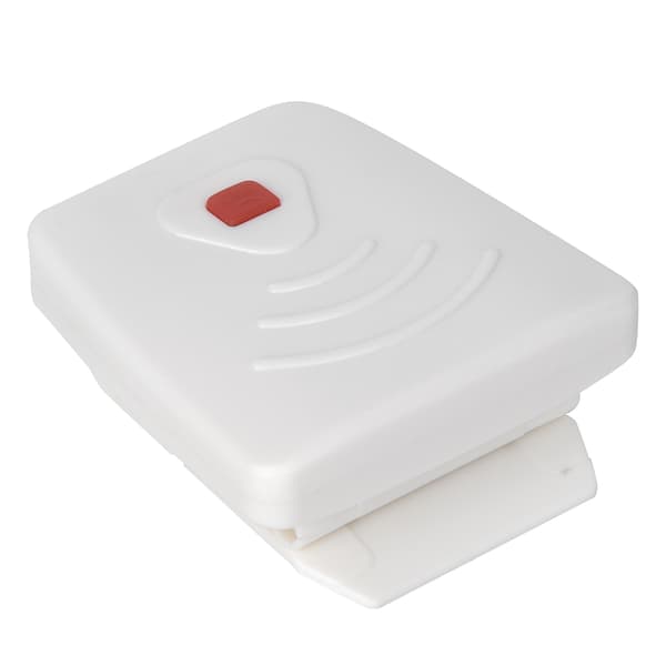 Oppladbar USB LED-hattelykt med infrarød sensor for nattfiske - hvit