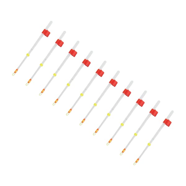 10 st Toppspets Mini Isfiskespö Vinter ABS 100 mm Fisketillbehör