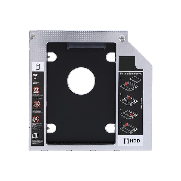 9,5 mm Aluminium HDD/SSD Kabinett Adapter
