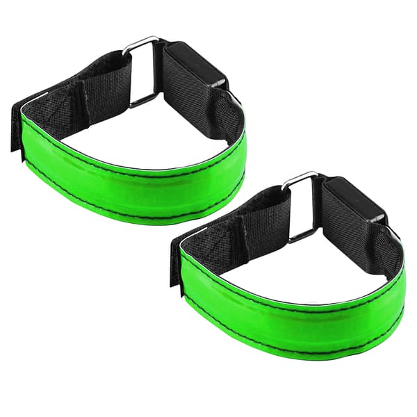 Oppladbart USB LED-armbånd for løping og sykling, justerbar nattsikkerhet