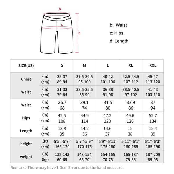 2-i-1 treningsshorts for menn med lommer, elastisk kompresjon for treningsstudio og løping