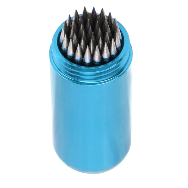 Snooker Pool Køspidsformer, aluminiumslegeringsværktøj med blå nøglering