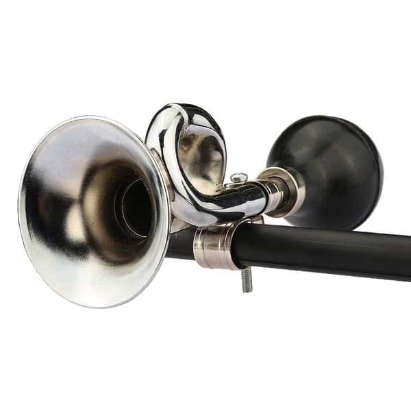 Klassisk retro metall sykkelhorn med justerbart styrefeste (22,2 mm)