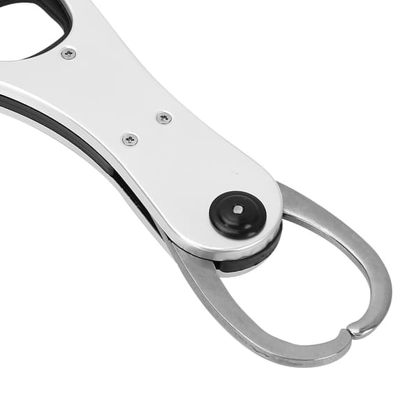 Fiskeläppsgrepp i aluminiumlegering med våg för fiske (silver)