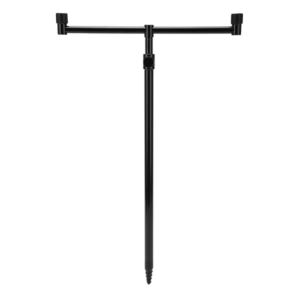 Holdbart bærbart fiskestangsæt i aluminiumslegering med 30 cm og 45,5 cm bankstang