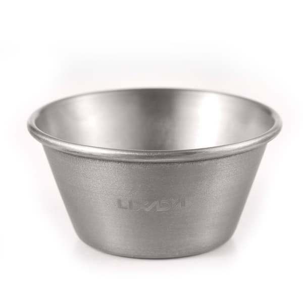 Mini Titanium Vinglas, Letvægt til Camping, Picnics, Sake, Whisky, 9g 15ml
