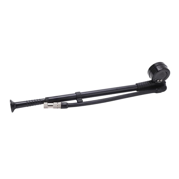 300PSI Stødpumpe med Visuelt Trykpanel og 360° Roterende Oppustningsrør til Cykler
