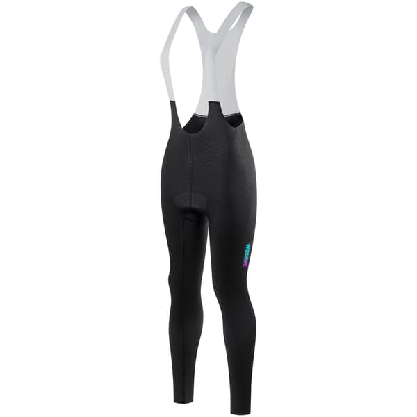 Cykeltights til kvinder med polstring, høj elasticitet, åndbare, reflekterende striber