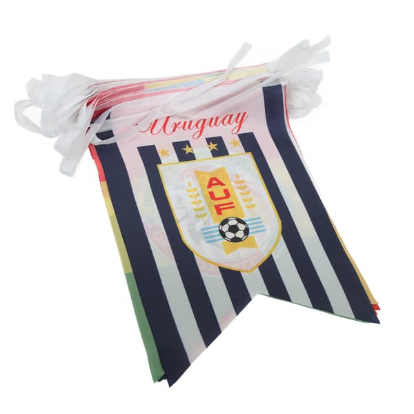 2022 VM-flagg med 32 lag, 20x28cm tau, fargeekte polyester