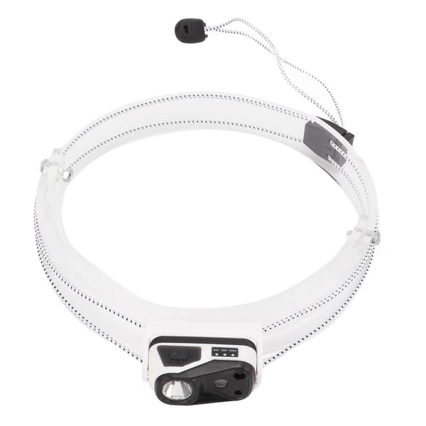 IPX5 LED Hodelykt med Bevegelsessensor, USB Oppladbar, Justerbar for Fiske og Løping