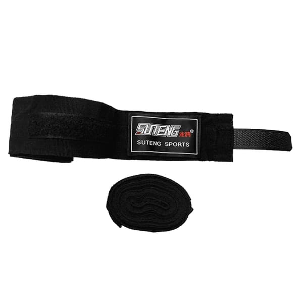 Handlindor för Boxning, 3 Meter, med Handledsstöd, Bomull, Muay Thai, Kickboxning, Träning