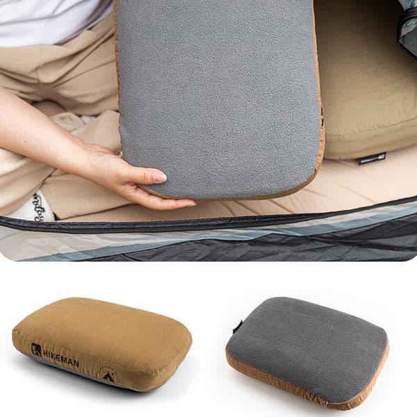 Memory Foam Långsam Återhämtningskudde för Camping, Resor, Bekvämt Bärbart Nackstöd