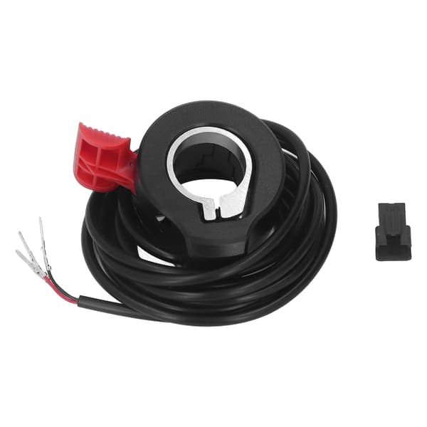 Tumgas för elscooter, hastighetskontroll, broms, 1,6 m kabel, ABS-terminal, röd, 130X
