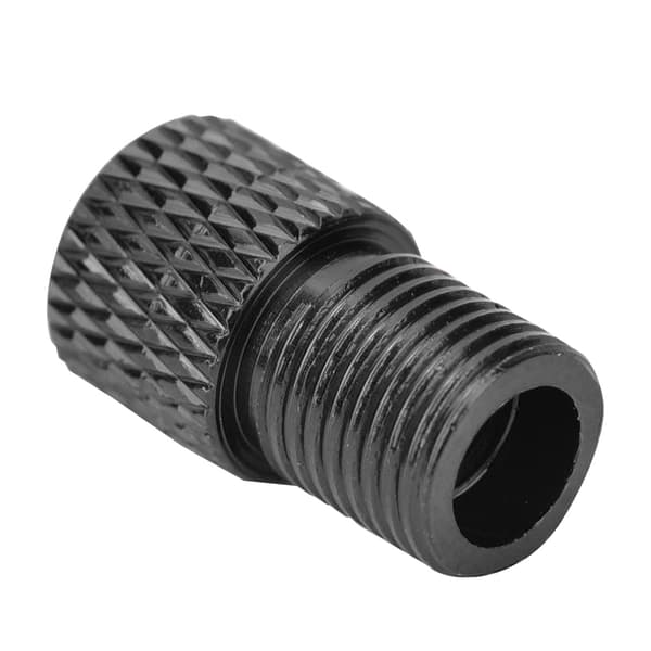 20 sykkelventilhette silikonadapterhette for sykkeltilbehør svart