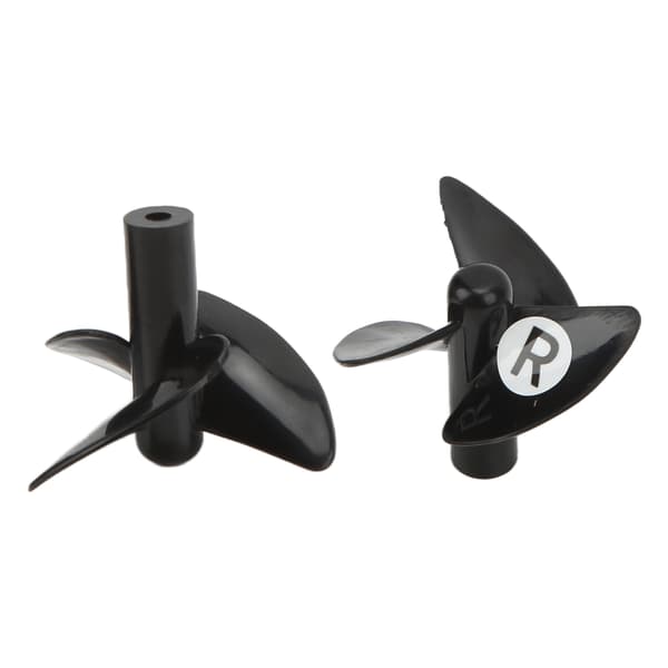 2 stk. positive negative plastpropellblader for Flytec V500 RC fiskebåttilbehør