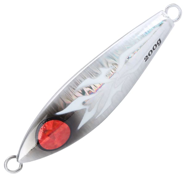 Lysende Slow Shake Jernplate Kunstig Agn for Havfiske 200g