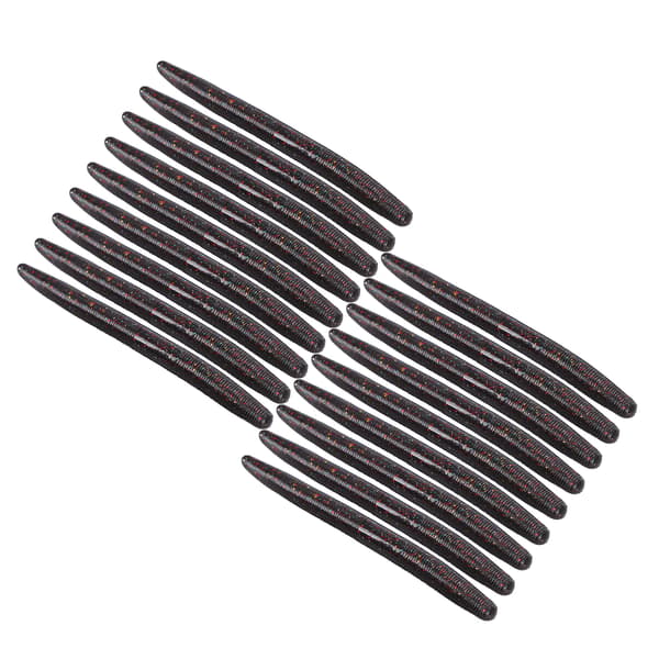 3-pakning myk silikon ormeformet agn 11cm 130g fisketilbehør #6