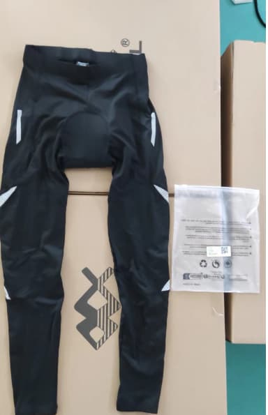 Cykelshorts til mænd med plys og 3D-skumisolering til vinter-mountainbiking